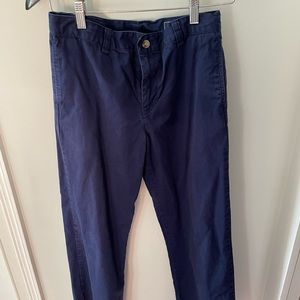 Vineyard Vines boys chino trousers navy.